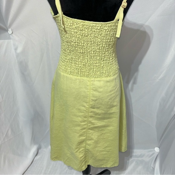BOGO Free People Smocked Spaghetti Strap Dress Size 10 - Picture 3 of 10